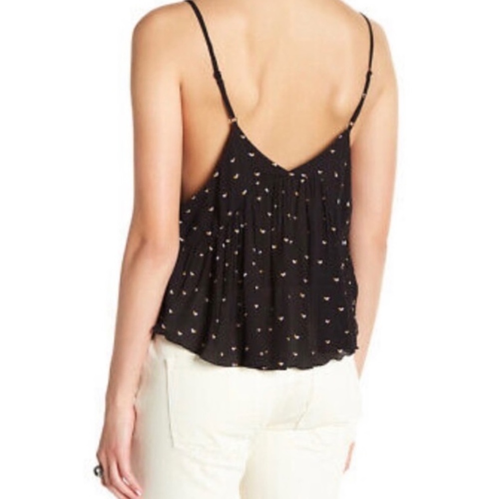 🌺 Free People Intimately Spaghetti Strap Baby Doll Crop Top Women’s Size S - Picture 8 of 8